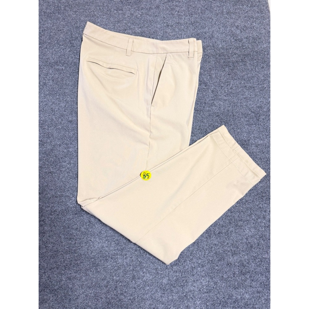 Lululemon men's Commission Pant Classic *Warpstreme 34" size 38 cream color